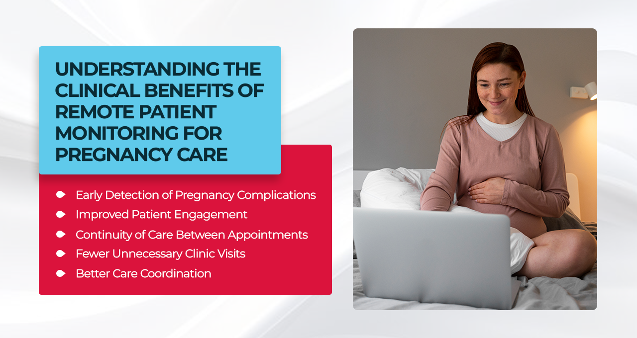 Remote patient monitoring for pregnancy care