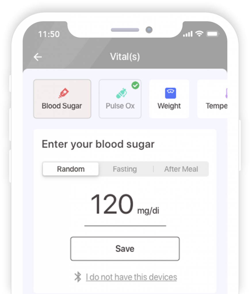 Patient Vitals Mobile